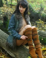 Outdoor Girls in Nature - 12-0012-autumn-girl